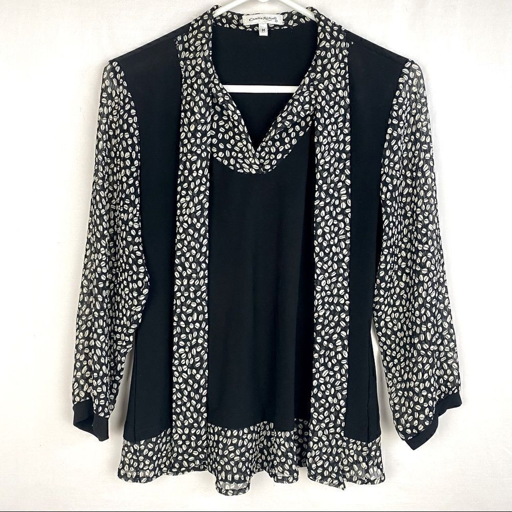 Claudia Richard long sleeve blouse.